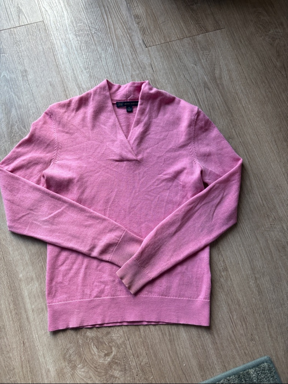 BROOKS BROTHERS 100% merino wool top